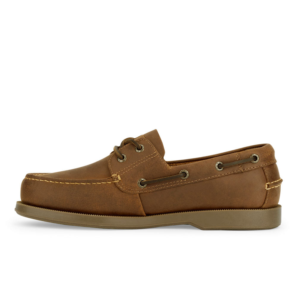 Tan-Dockers Mens Castaway Genuine Leather Boat Shoe