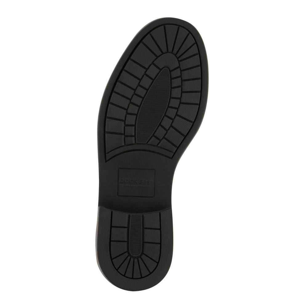 Cordovan-Dockers Mens Gordon Genuine Leather Dress Casual Cap Toe Lace-up Oxford Shoe