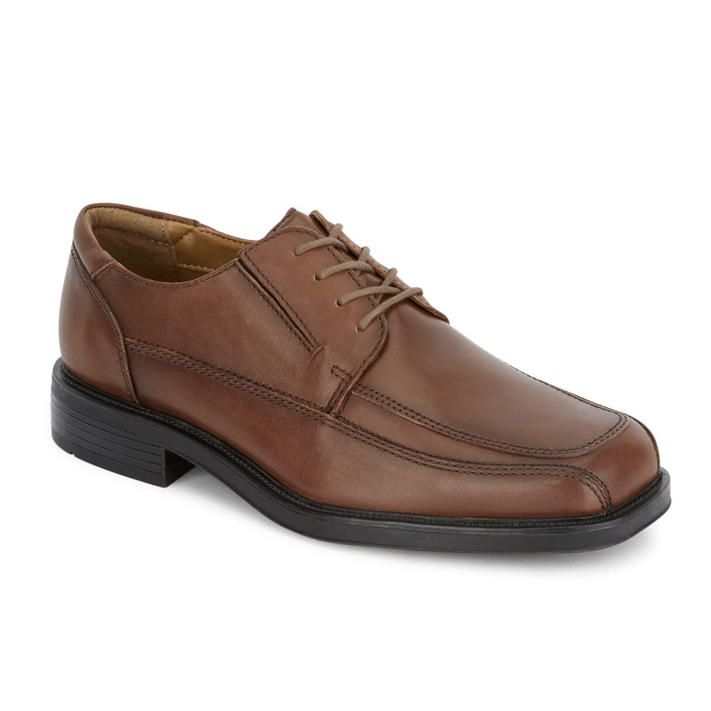 Tan-Dockers Mens Perspective Leather Business Oxford Shoe - Wide Widths Available