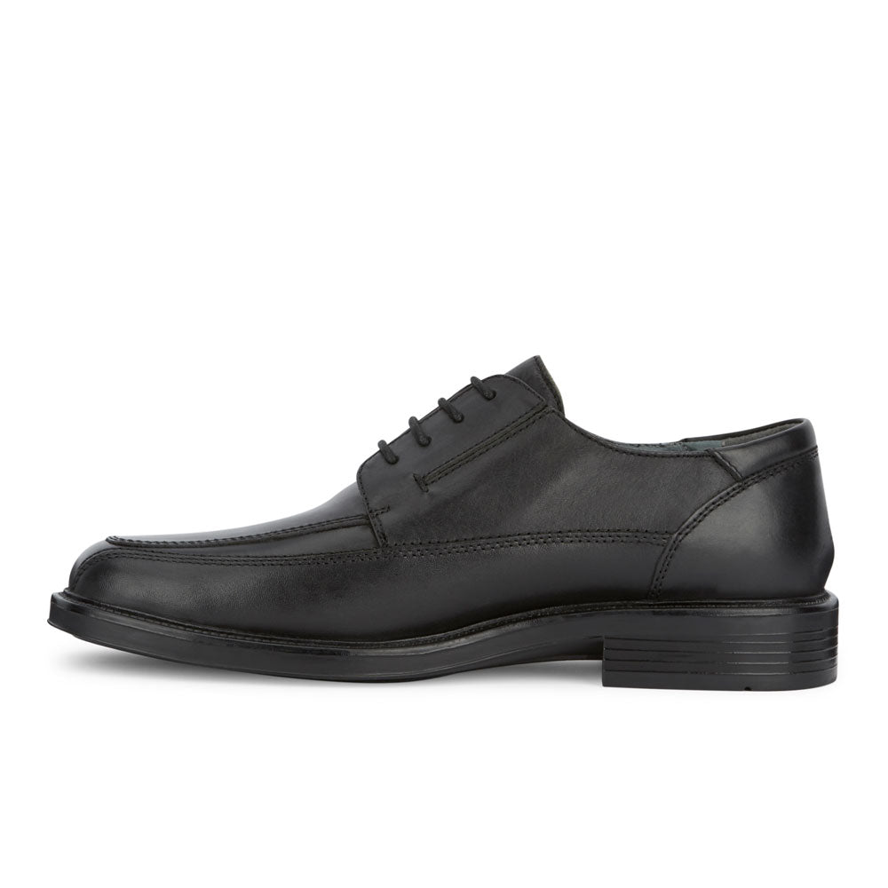 Black-Dockers Mens Perspective Leather Business Oxford Shoe - Wide Widths Available