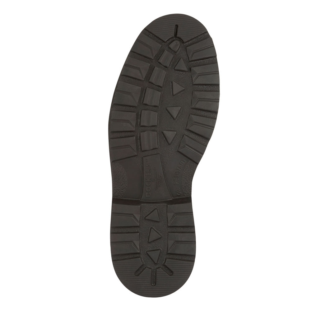 Dark Tan-Dockers Mens Shelter Synthetic Leather Rugged Casual Oxford Shoe - Wide Widths Available