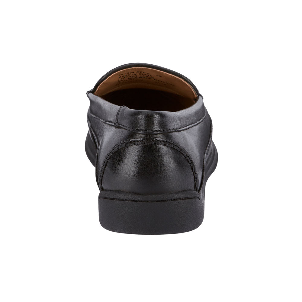 Black-Dockers Mens Catalina Leather Casual Slip-on Comfort Loafer Shoe