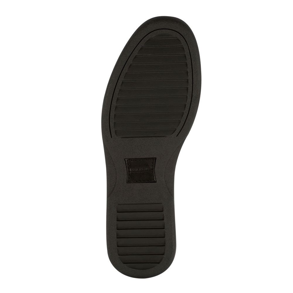 Black-Dockers Mens Sinclair Leather Dress Casual Tassel Slip-on Comfort Loafer Shoe