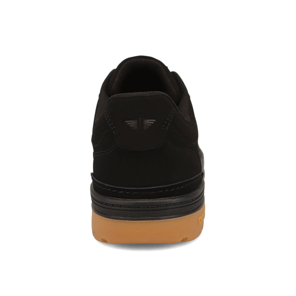 Black NB/Gum-Dockers Mens Energy Lo Synthetic Leather Casual Lace Up Sneaker Shoe