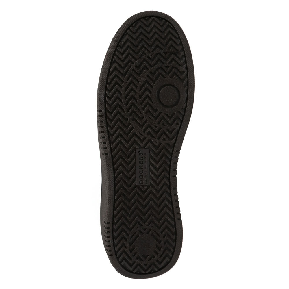 Black-Dockers Mens Energy Lo Casual Lace Up Sneaker Shoe