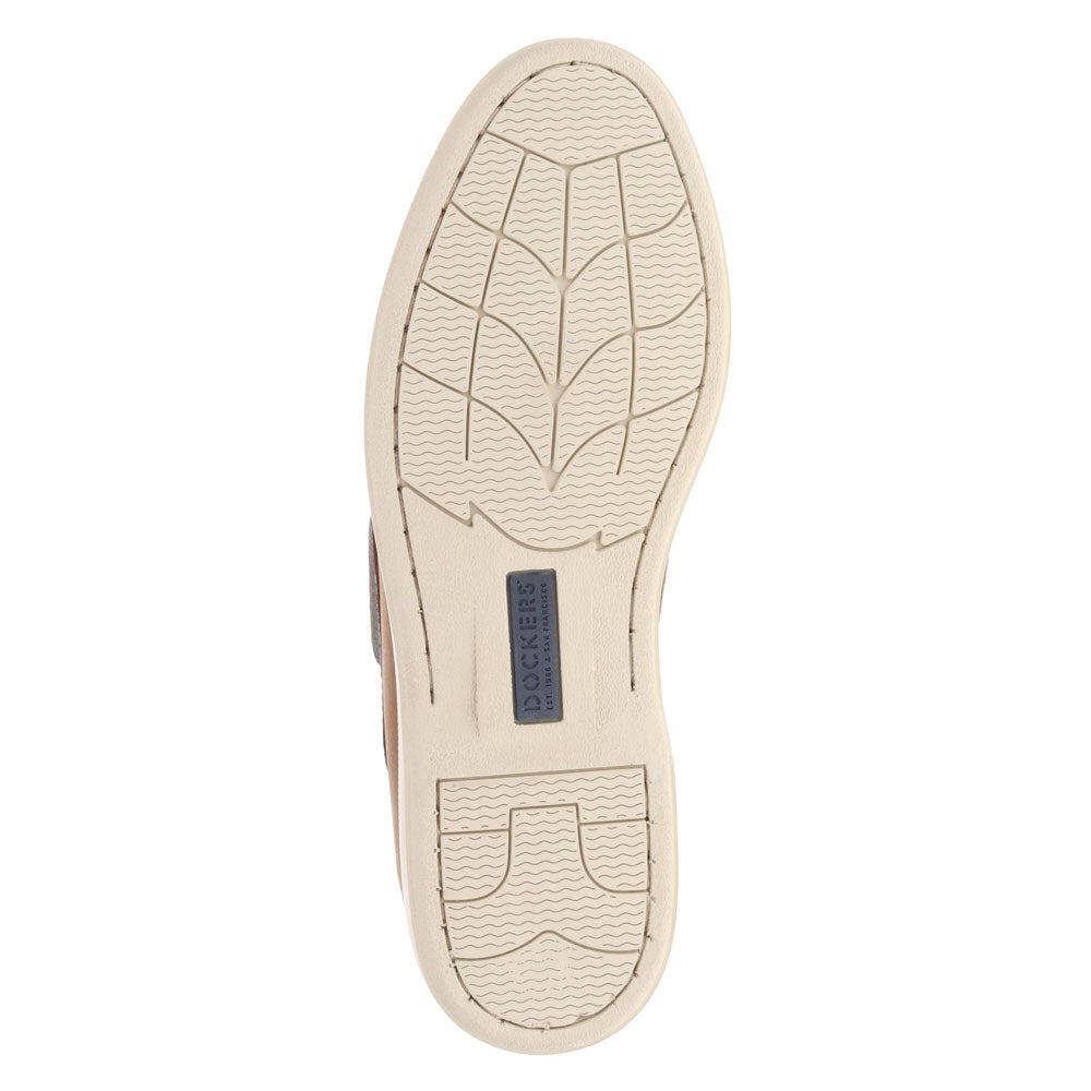 Brown-Dockers Mens Castaway Genuine Leather Boat Shoe