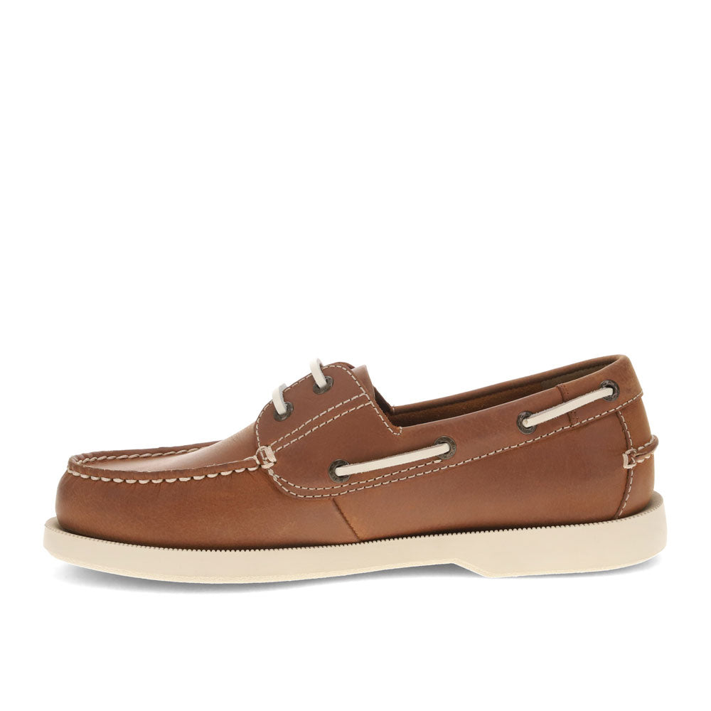 Brown-Dockers Mens Castaway Genuine Leather Boat Shoe