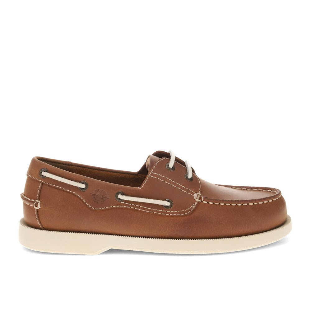 Brown-Dockers Mens Castaway Genuine Leather Boat Shoe