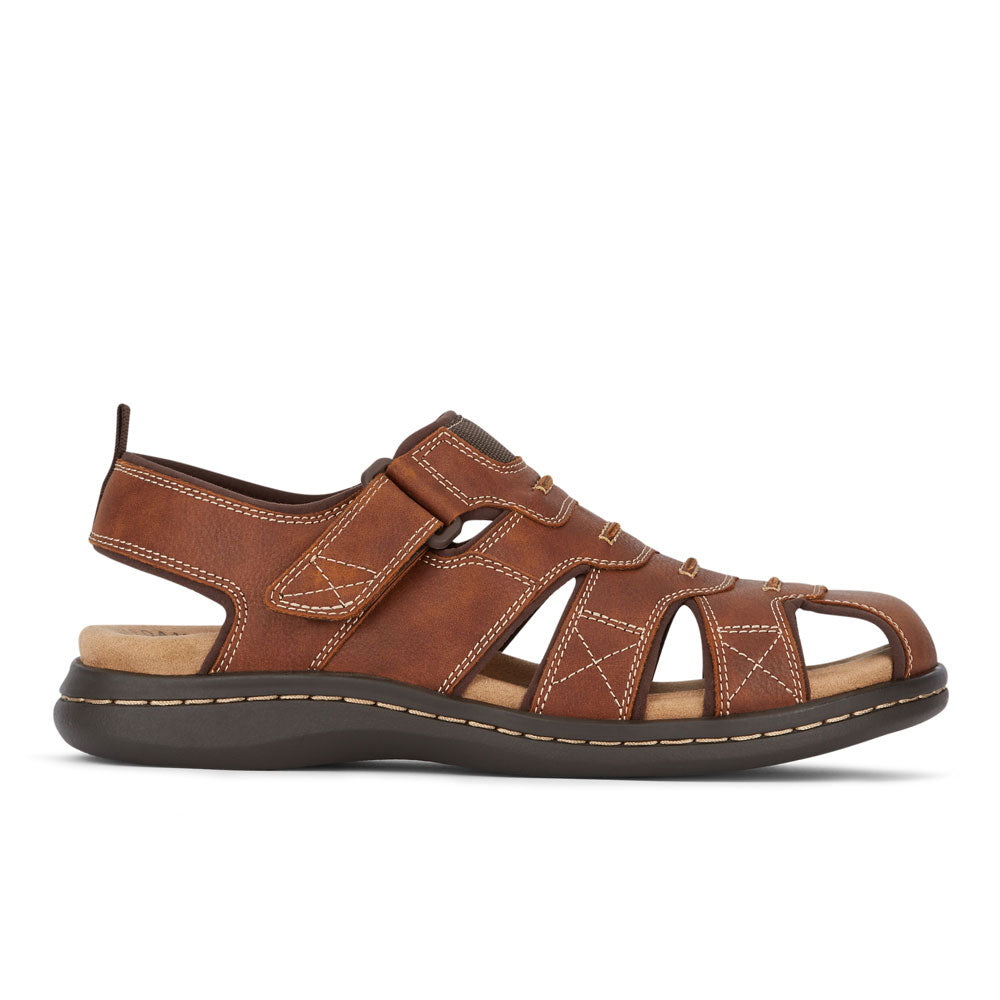 Rust-Dockers Mens Searose Casual Comfort Outdoor Sport Fisherman Sandal Shoe