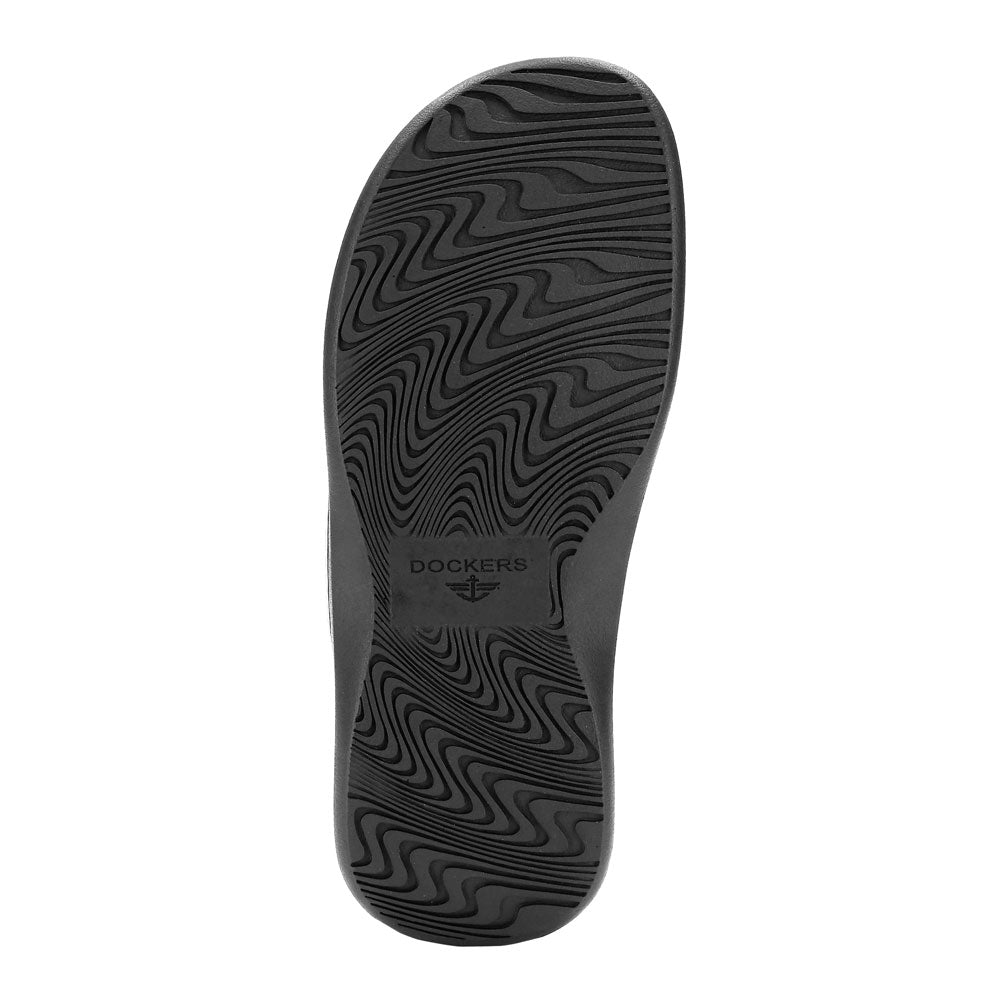 Grey-Dockers Mens Newpage Casual Comfort Outdoor Sport Adjustable Sandal Shoe