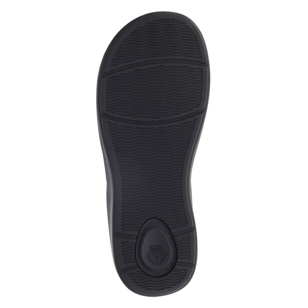 Dark Brown/Black-Dockers Mens Bradburn Outdoor Sport Sandal Shoe