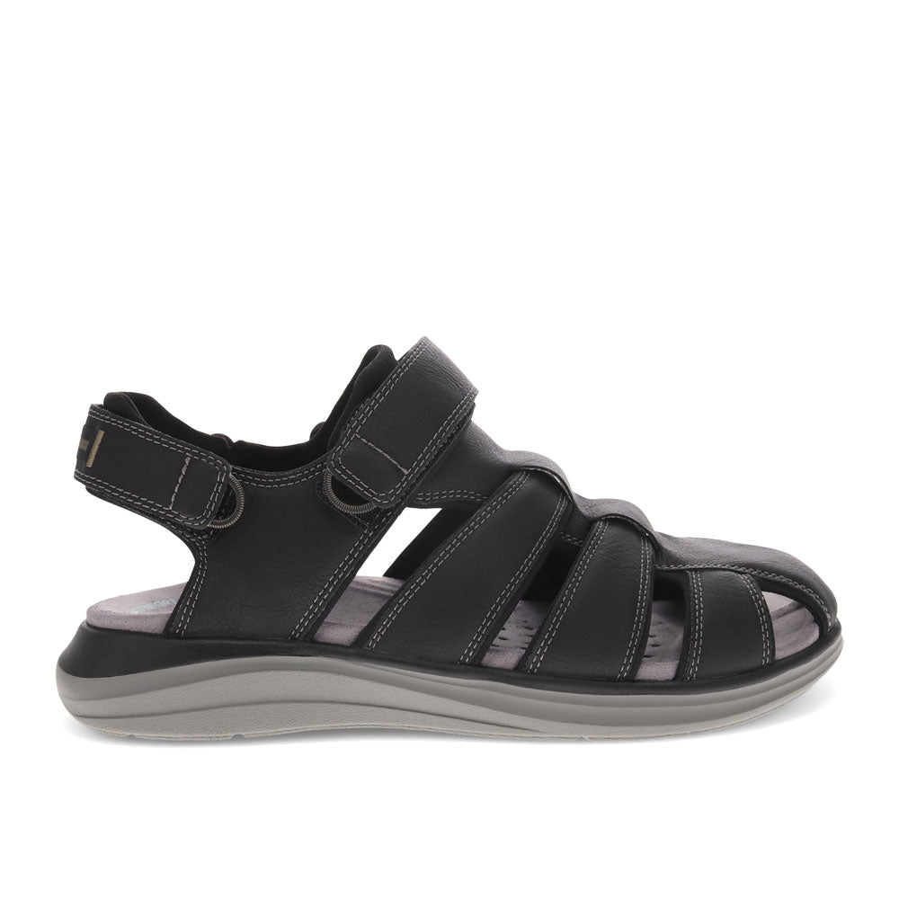 Black-Dockers Mens Byrd Outdoor Sport Fisherman Sandal Shoe