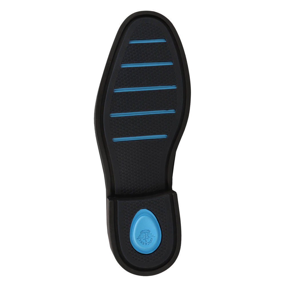 Chestnut-Dockers Mens Bridgeport Polished Lace-Up Oxford Dress Shoe