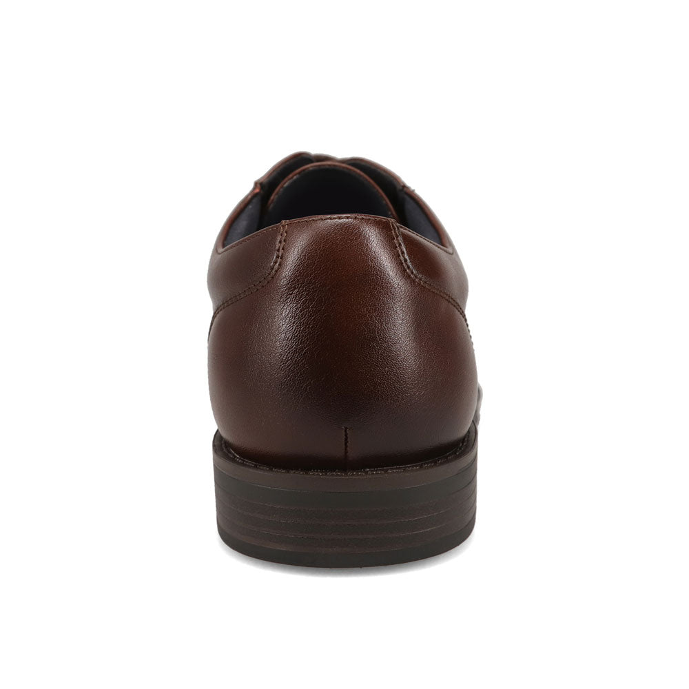 Chestnut-Dockers Mens Bridgeport Polished Lace-Up Oxford Dress Shoe