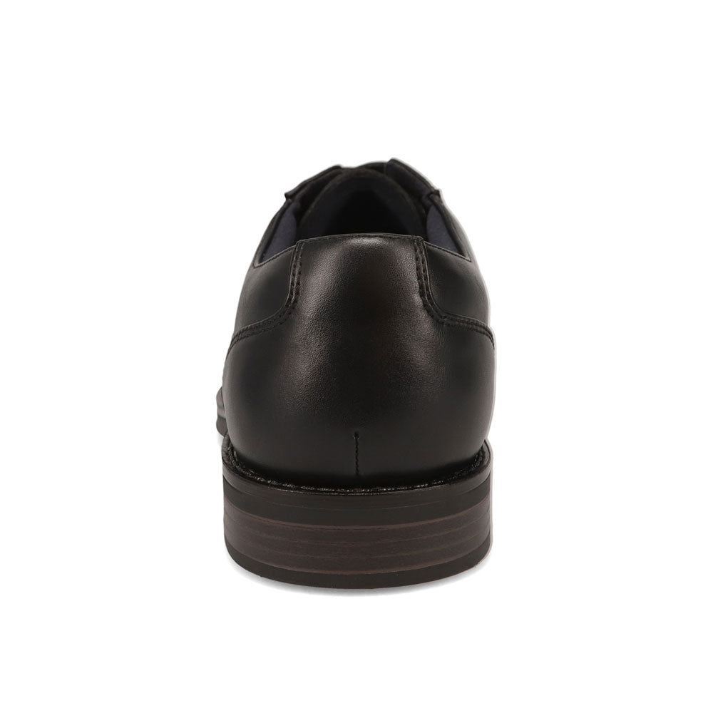 Black-Dockers Mens Bainbridge Polished Lace-Up Oxford Dress Shoe