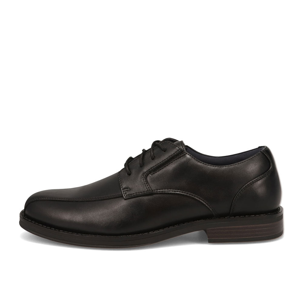 Black-Dockers Mens Bainbridge Polished Lace-Up Oxford Dress Shoe