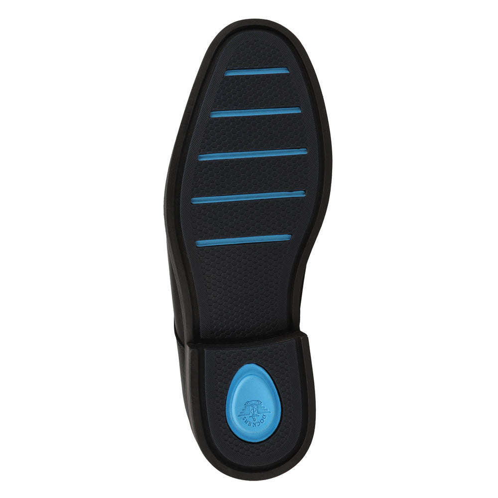 Black-Dockers Mens Benedict Polished Slip on Dress Loafer