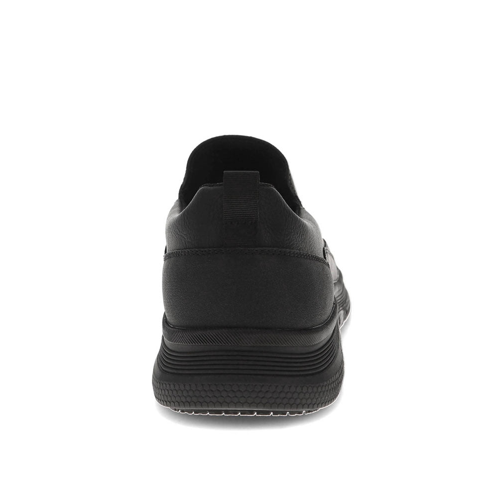 Black-Dockers Mens Slater Slip-Resistant Slip-on Sneaker
