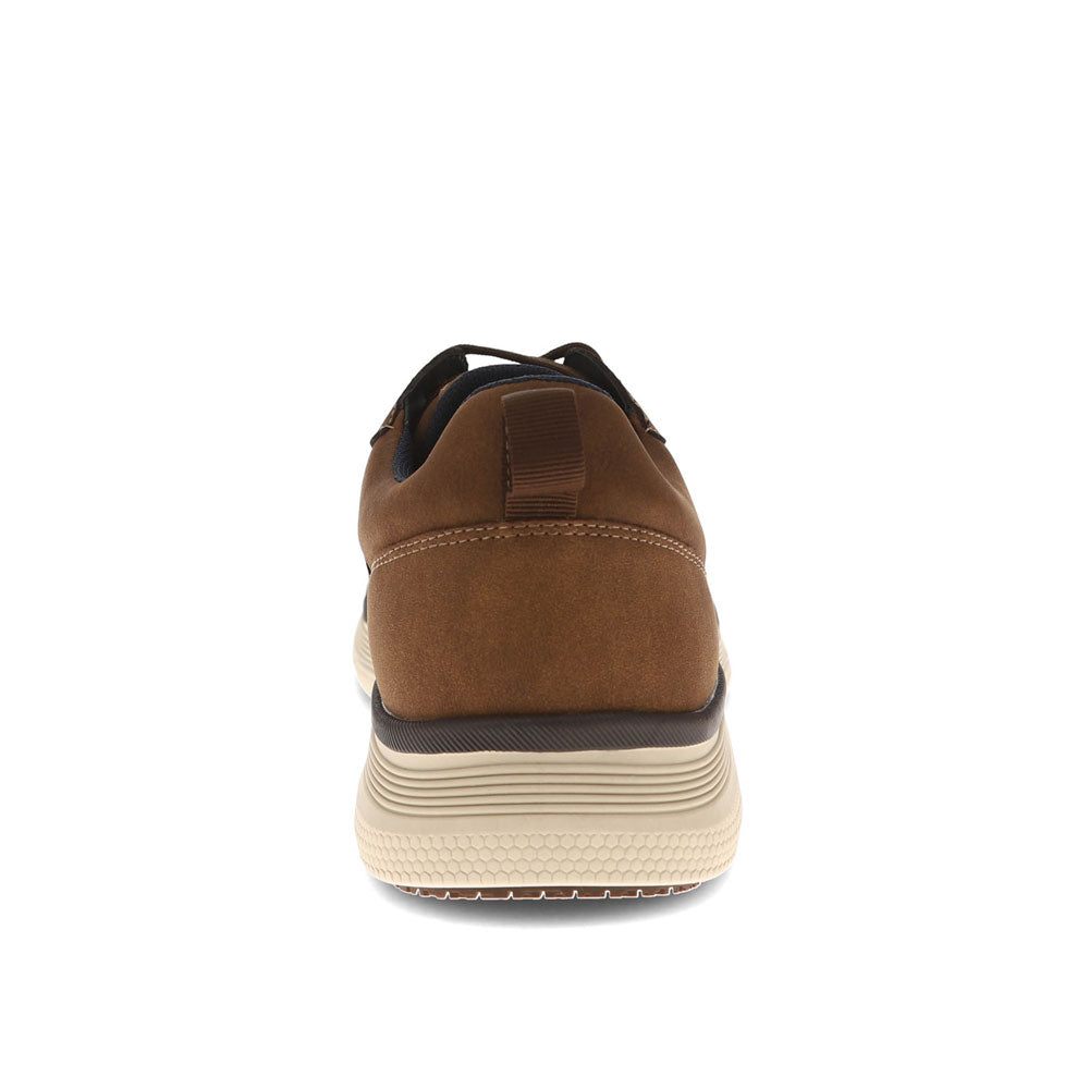 Dark Tan-Dockers Mens Sanderson Slip-Resistant Casual Sneaker