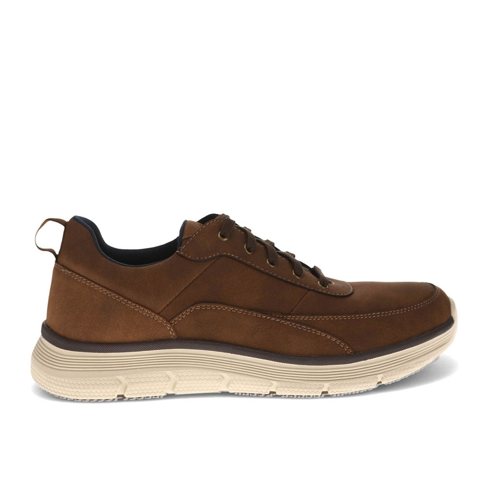 Dark Tan-Dockers Mens Sanderson Slip-Resistant Casual Sneaker