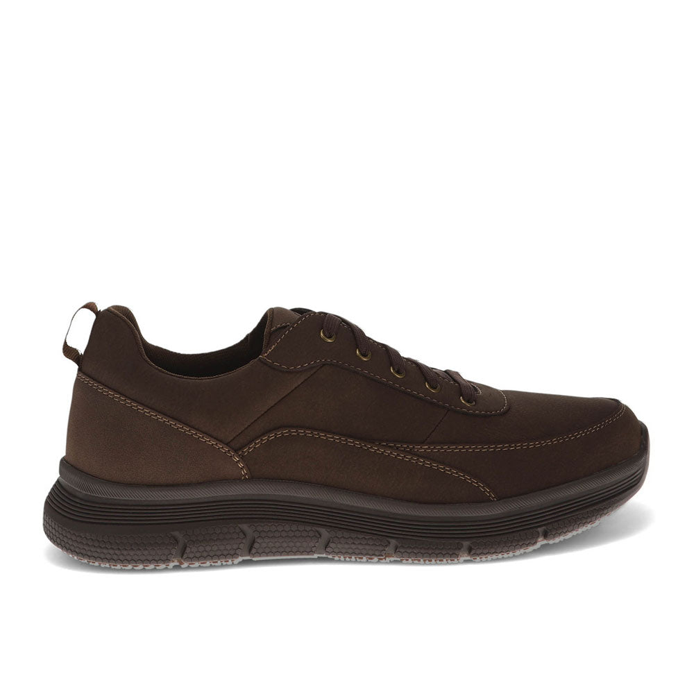 Brown-Dockers Mens Sanderson Slip-Resistant Casual Sneaker