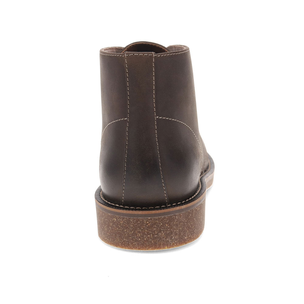 Brown-Dockers Mens Nigel Genuine Leather Dress Casual Lace Up Ankle Boot