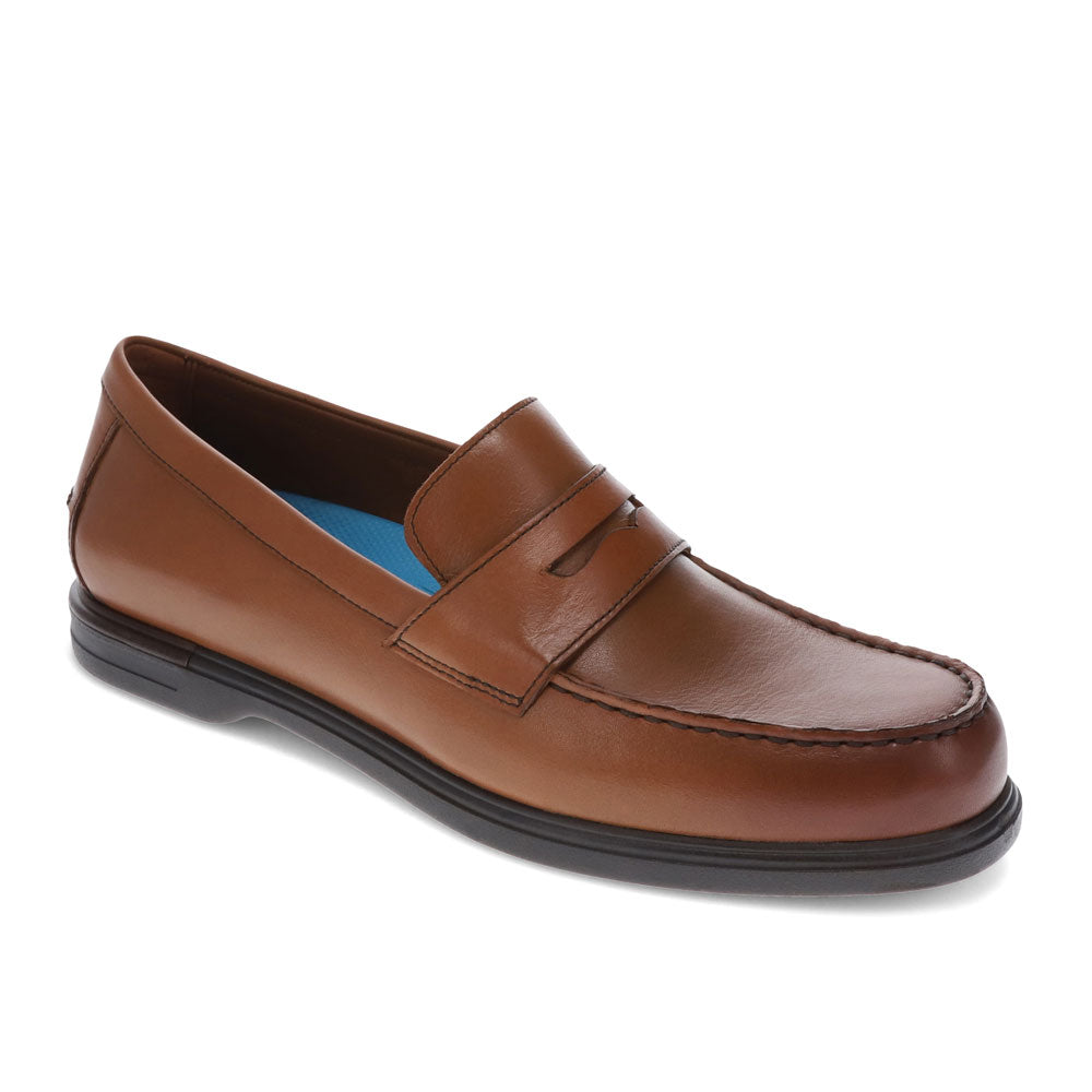 Butterscotch-Dockers Mens Winfell Genuine Leather Dress Loafer Shoe