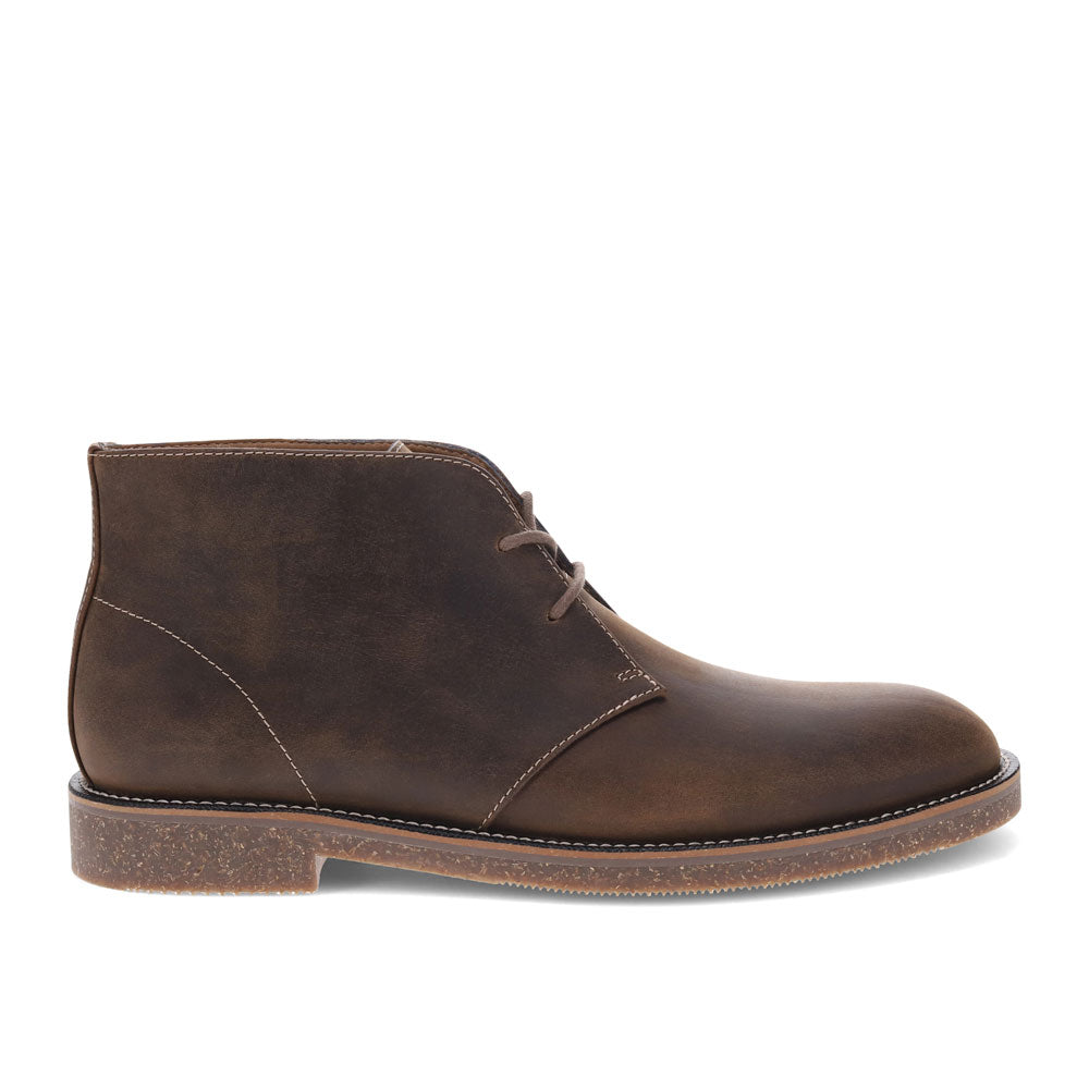 Dark Brown-Dockers Mens Nigel Dress Casual Lace Up Ankle Boots