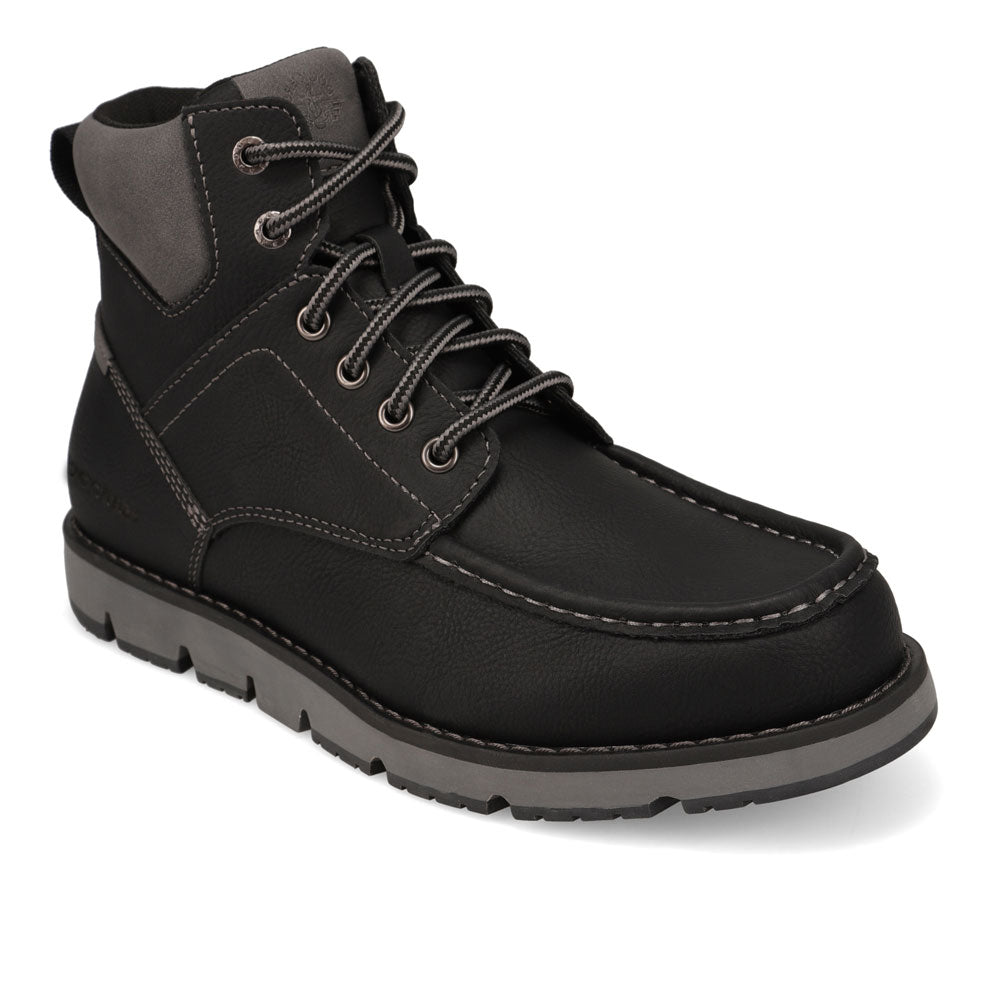 Black-Dockers Mens Derrick Rugged Casual Chukka Boot