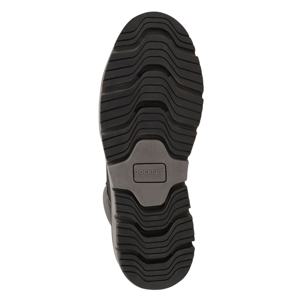 Black-Dockers Mens Derrick Rugged Casual Chukka Boot