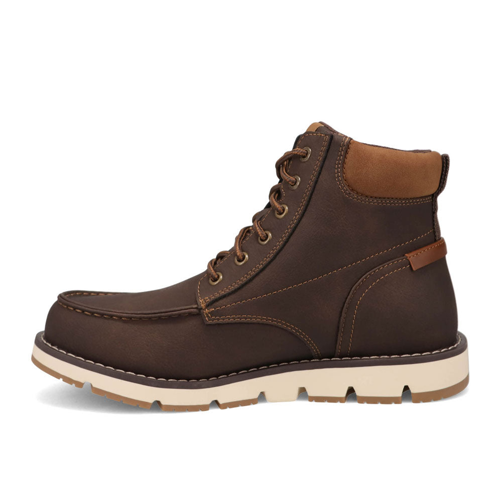 Dark Brown-Dockers Mens Davis Rugged Casual Chukka Boot