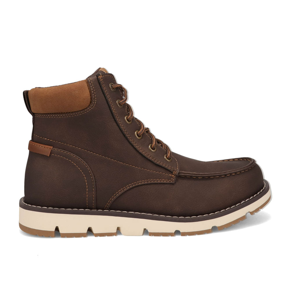 Dark Brown-Dockers Mens Davis Rugged Casual Chukka Boot