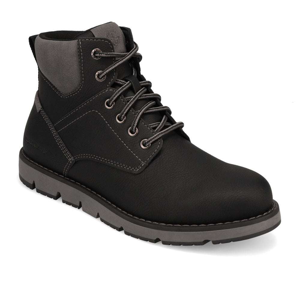 Black-Dockers Mens Dustin Rugged Casual Chukka Boot