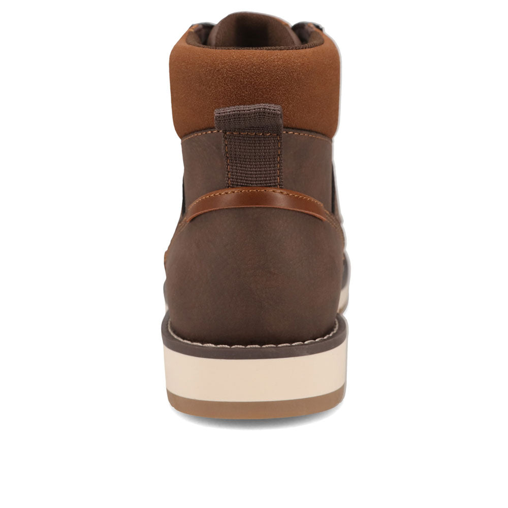 Dark Brown-Dockers Mens Dustin Rugged Casual Chukka Boot