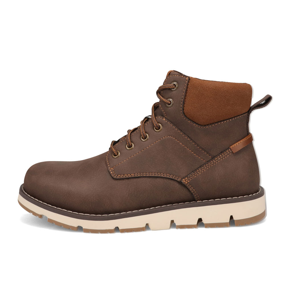 Dark Brown-Dockers Mens Dustin Rugged Casual Chukka Boot