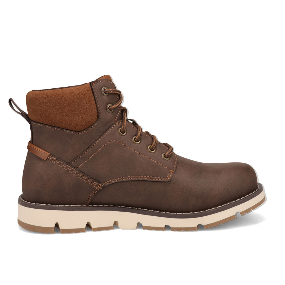 Dark Brown-Dockers Mens Dustin Rugged Casual Chukka Boot