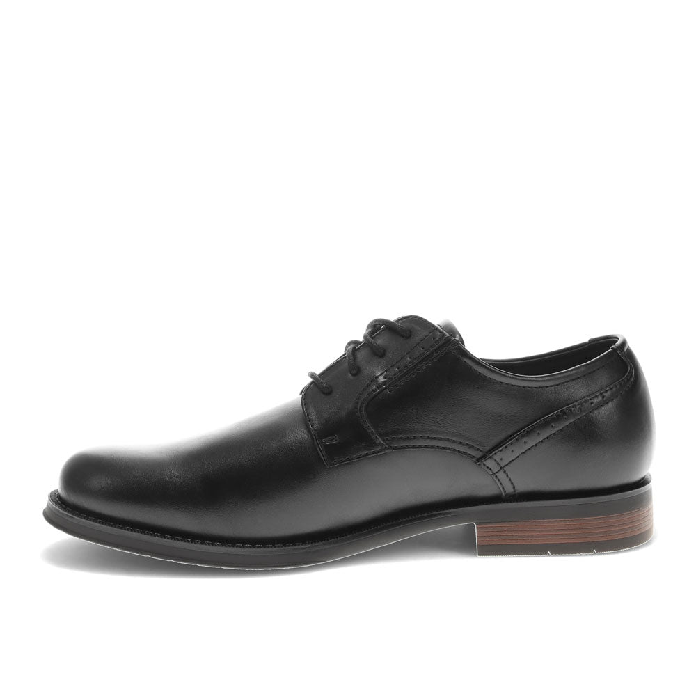 Black-Dockers Mens Edgar Synthetic Leather Dress Oxford Lace Up Shoe