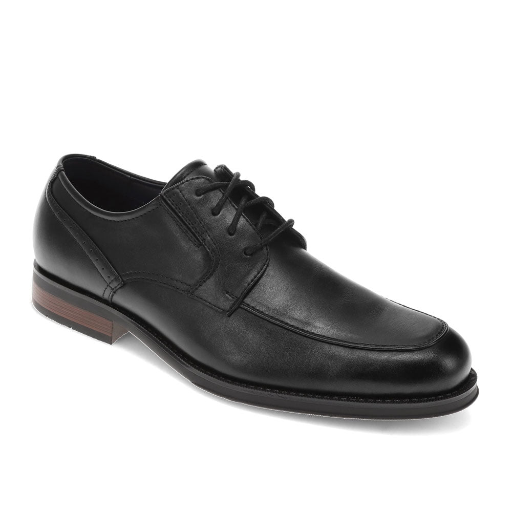 Black-Dockers Mens Elmer Synthetic Leather Dress Oxford Lace Up Shoe