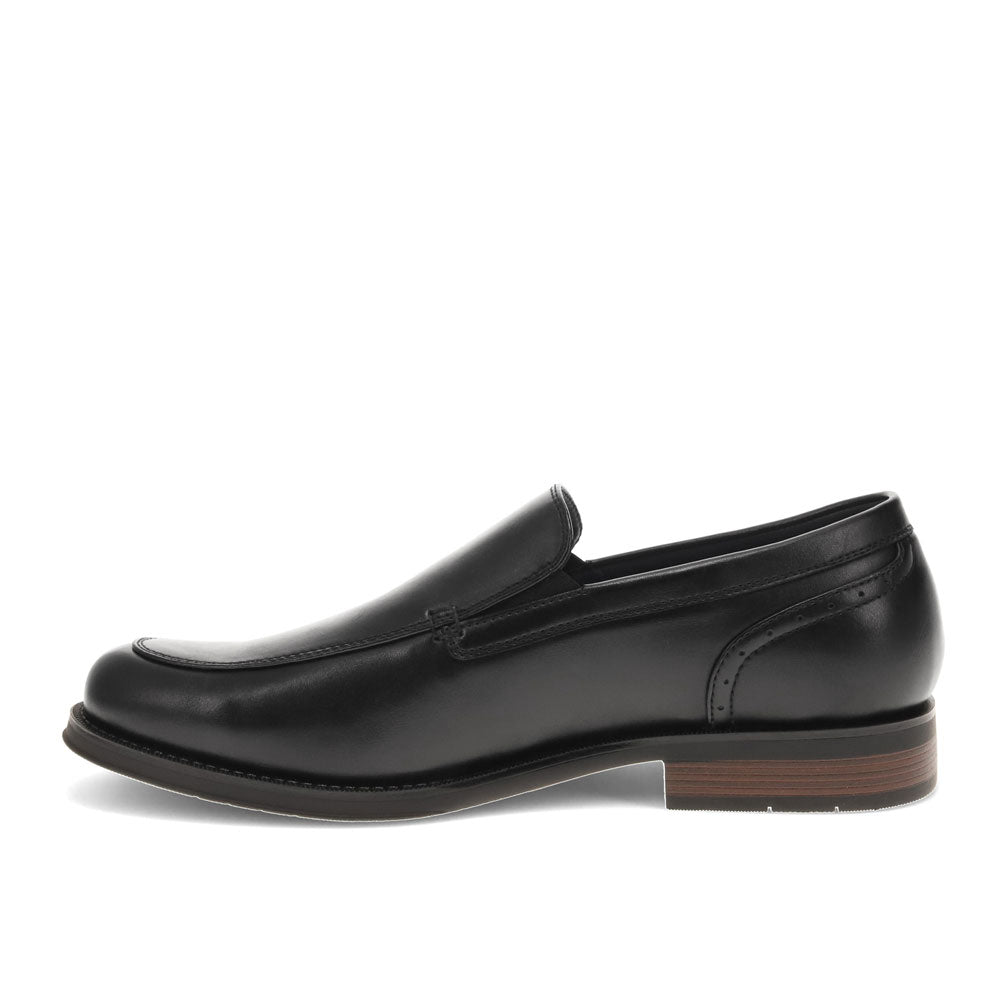 Black-Dockers Mens Eton Synthetic Leather Dress Loafer Slip On Shoe