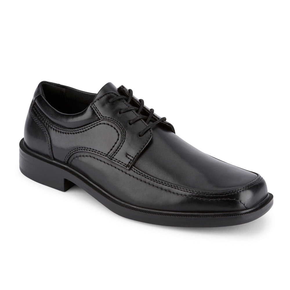 Men's Lace-Up Shoe In Black Leather