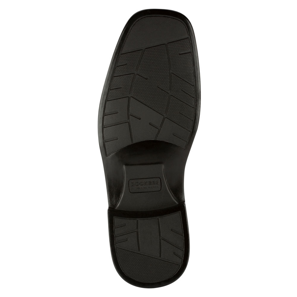 Black-Dockers Mens Manvel Business Dress Lace-up Oxford Shoe