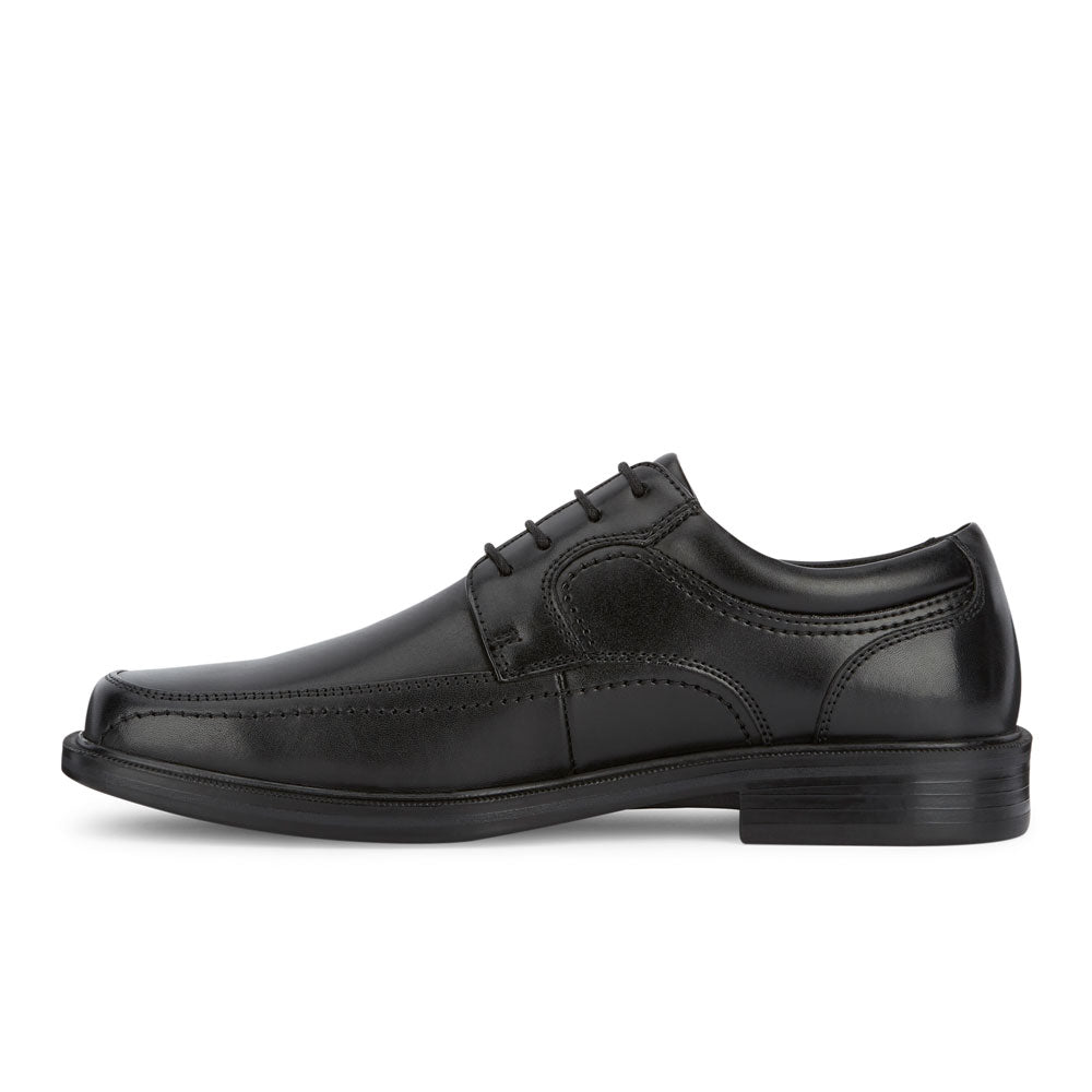 Black-Dockers Mens Manvel Business Dress Lace-up Oxford Shoe
