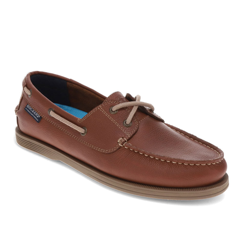 Briar-Dockers Mens Dennison Genuine Leather Dress Casual Boat Shoe
