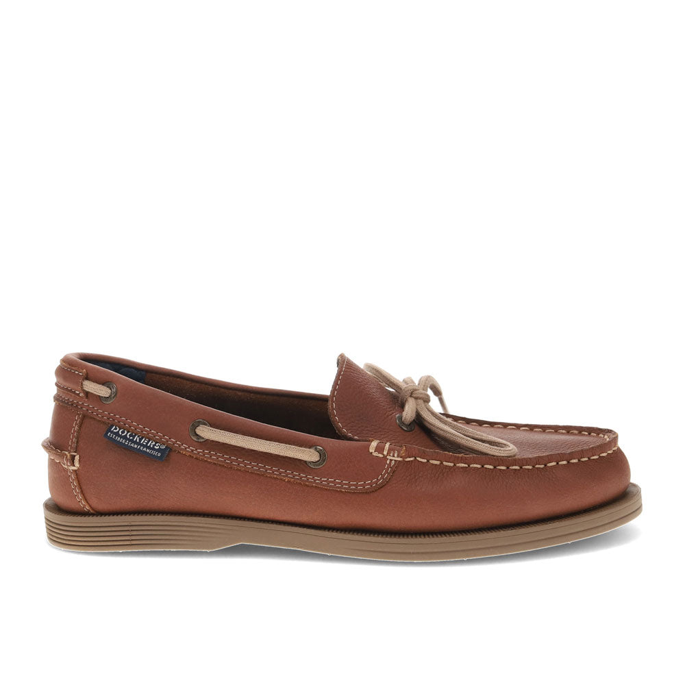 Briar-Dockers Mens Darnell Genuine Leather Dress Casual Slip On Boat Shoe