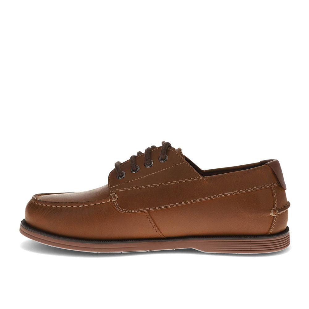 Saddle Tan-Dockers Mens Dawson Active Rebound Boat Shoe