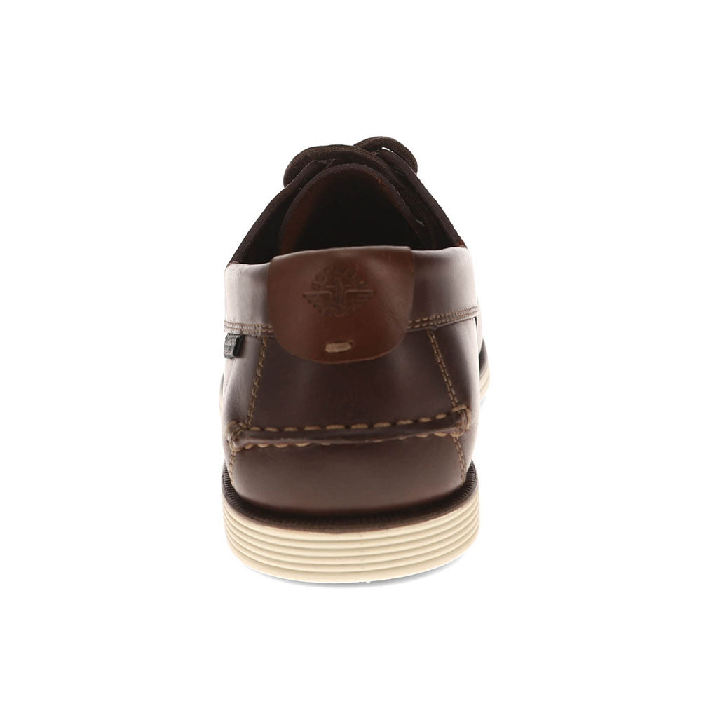 Mahogany-Dockers Mens Dawson Active Rebound Boat Shoe