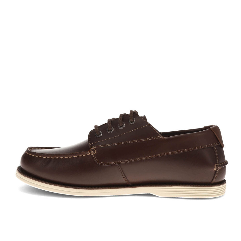 Mahogany-Dockers Mens Dawson Active Rebound Boat Shoe