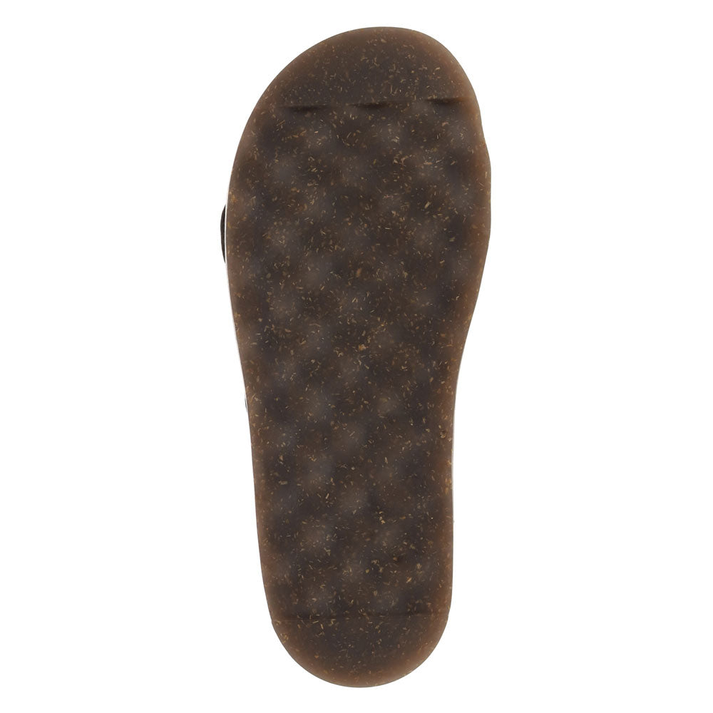 Brown-Dockers Mens Benham Synthetic Suede Casual Slip On Sandal Shoe