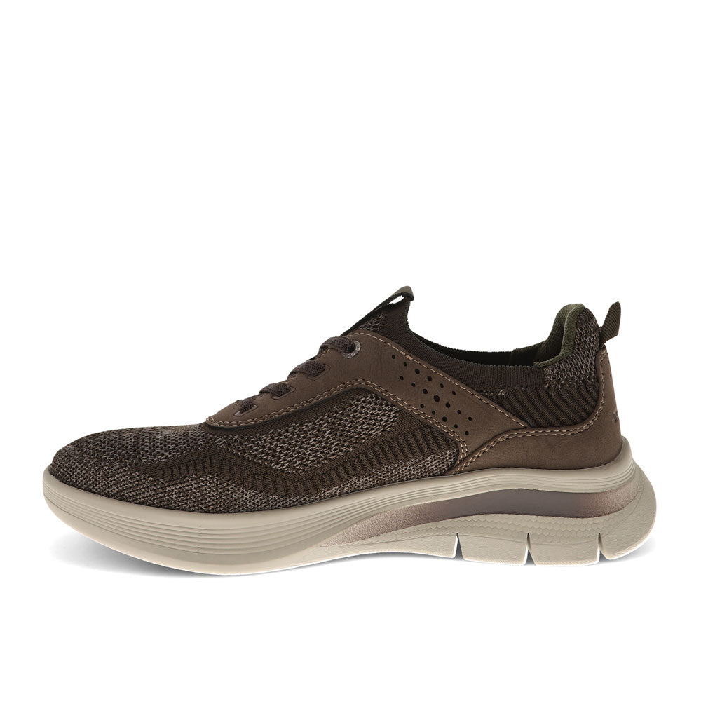 Dark Brown-Dockers Mens Pulse Active Rebound Casual Sneaker