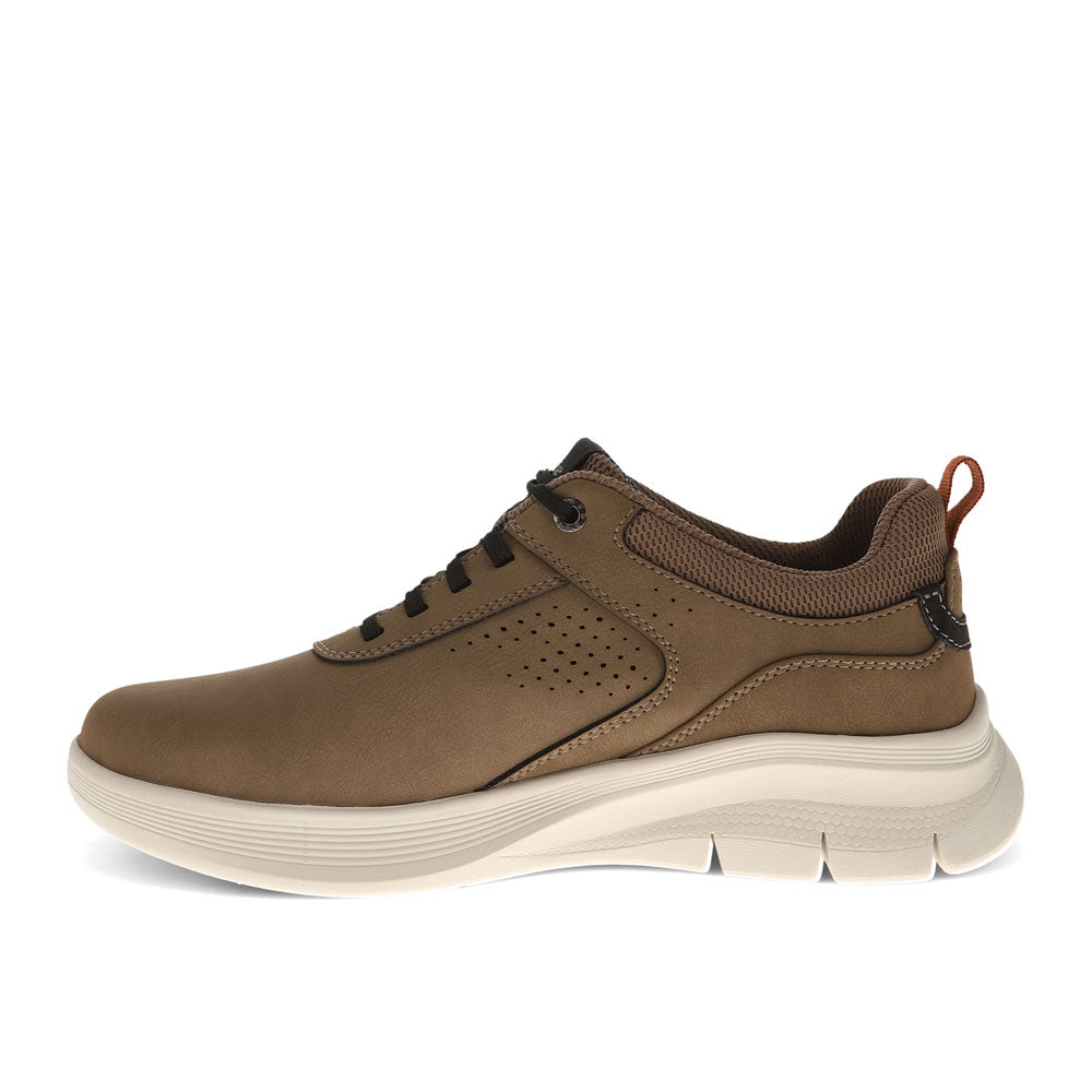 Taupe-Dockers Mens Pivot Active Rebound Casual Sneaker